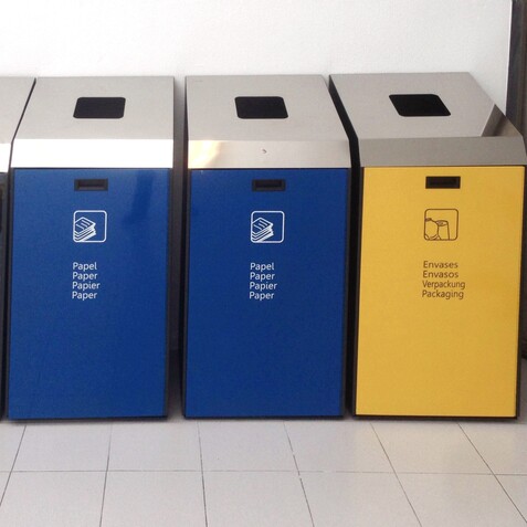 papeleras reciclaje aeropuerto mallorca